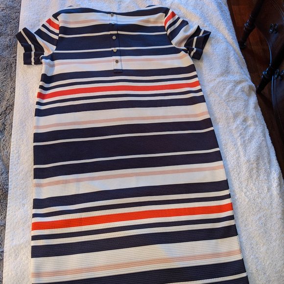 Reitmans Striped T-Shirt Dress - Picture 2 of 4